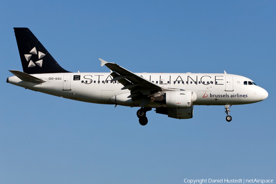 Brussels Airlines Airbus A319-112 (OO-SSC) | Photo 517411