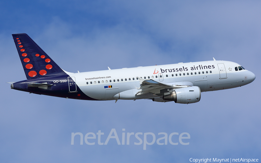 Brussels Airlines Airbus A319-112 (OO-SSD) | Photo 246259