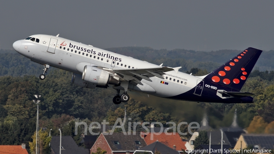 Brussels Airlines Airbus A319-112 (OO-SSD) | Photo 232586