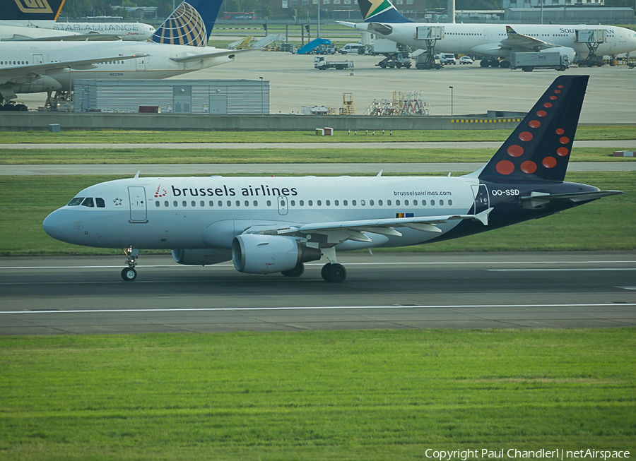 Brussels Airlines Airbus A319-112 (OO-SSD) | Photo 109303
