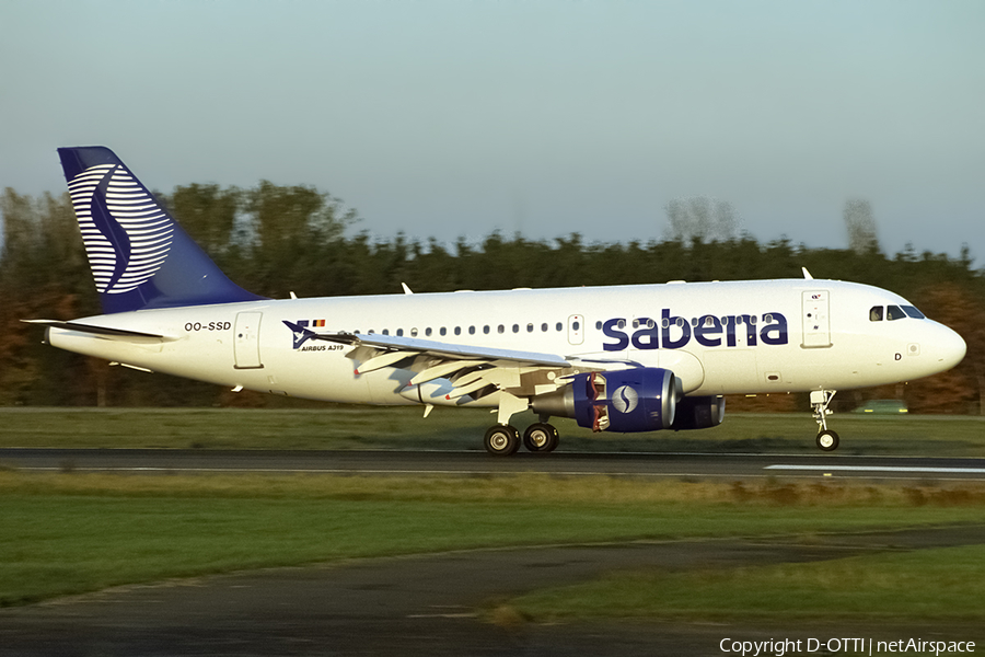 Sabena Airbus A319-112 (OO-SSD) | Photo 440455