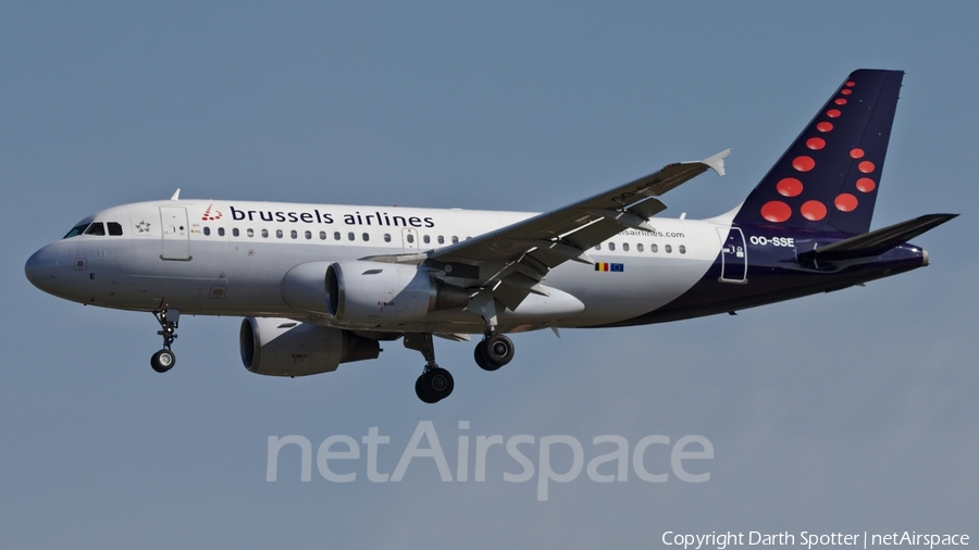 Brussels Airlines Airbus A319-111 (OO-SSE) | Photo 229995