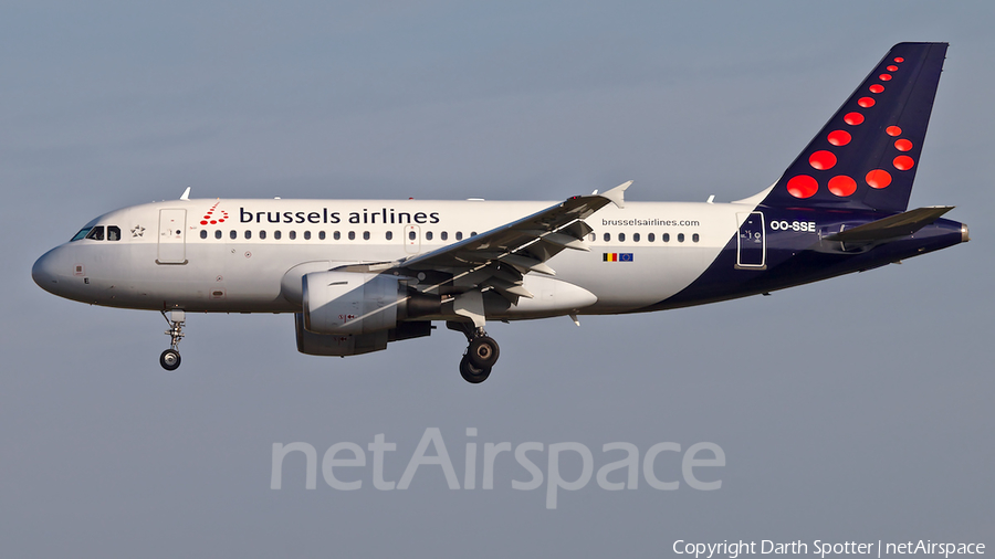 Brussels Airlines Airbus A319-111 (OO-SSE) | Photo 356609