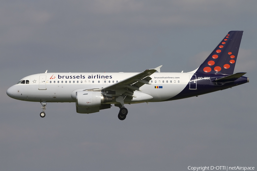 Brussels Airlines Airbus A319-111 (OO-SSE) | Photo 437892