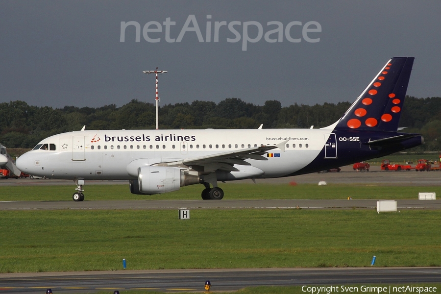 Brussels Airlines Airbus A319-111 (OO-SSE) | Photo 125589