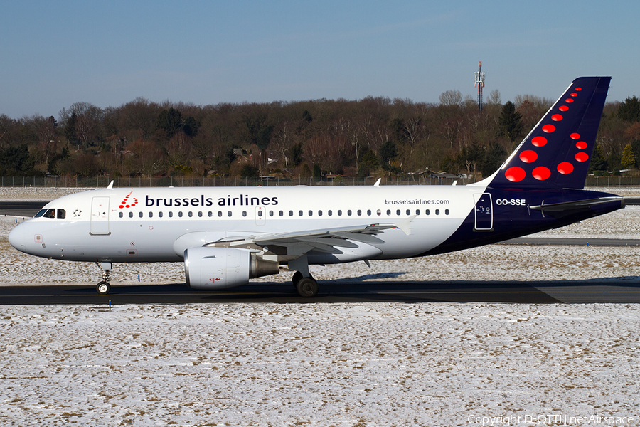 Brussels Airlines Airbus A319-111 (OO-SSE) | Photo 224154
