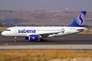 Sabena Airbus A319-112 (OO-SSE) at  Madrid - Barajas, Spain
