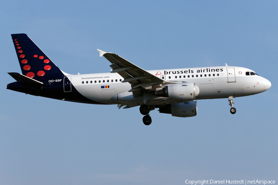 Brussels Airlines Airbus A319-111 (OO-SSF) | Photo 491565
