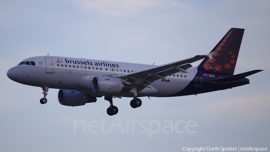 Brussels Airlines Airbus A319-112 (OO-SSG) | Photo 212271