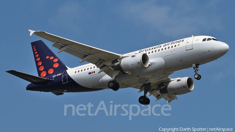 Brussels Airlines Airbus A319-112 (OO-SSG) | Photo 212272