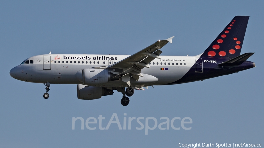 Brussels Airlines Airbus A319-112 (OO-SSG) | Photo 229996