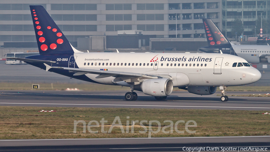 Brussels Airlines Airbus A319-112 (OO-SSG) | Photo 356610