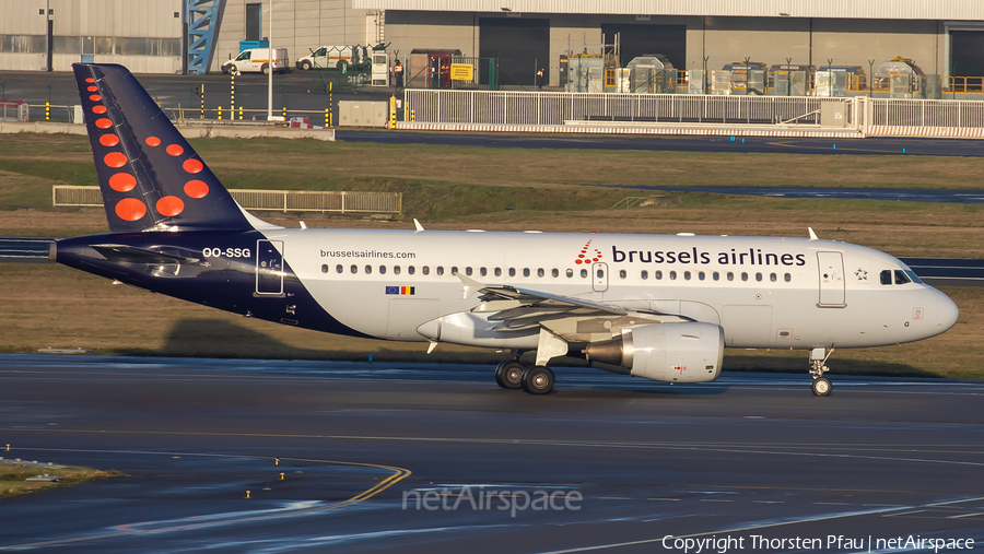 Brussels Airlines Airbus A319-112 (OO-SSG) | Photo 440228