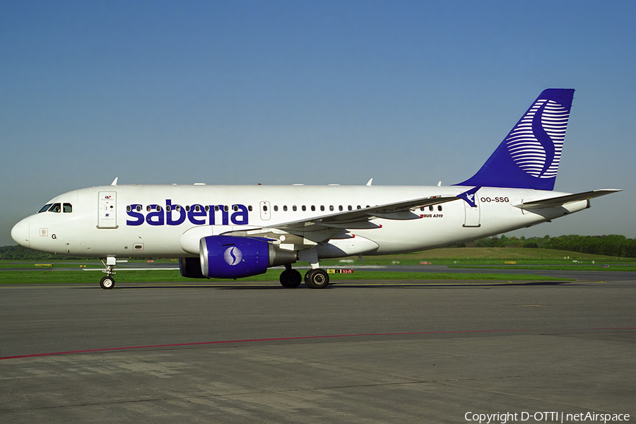 Sabena Airbus A319-112 (OO-SSG) | Photo 594958