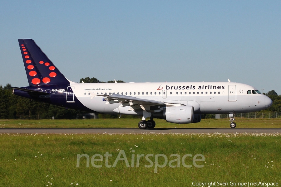 Brussels Airlines Airbus A319-112 (OO-SSH) | Photo 116887