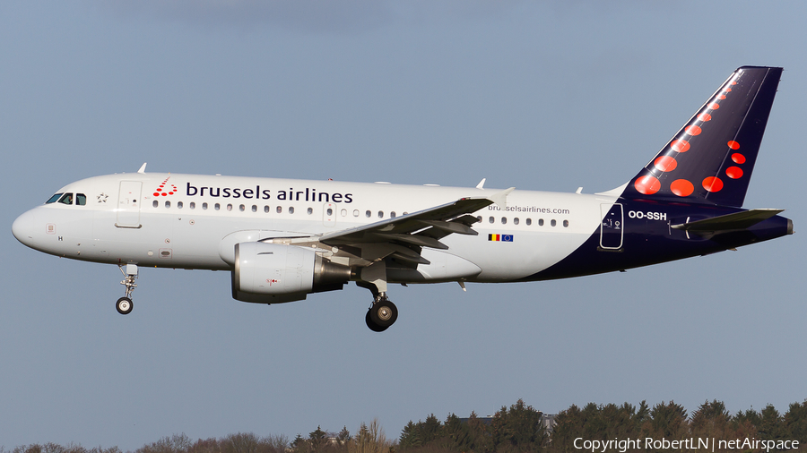 Brussels Airlines Airbus A319-112 (OO-SSH) | Photo 591235