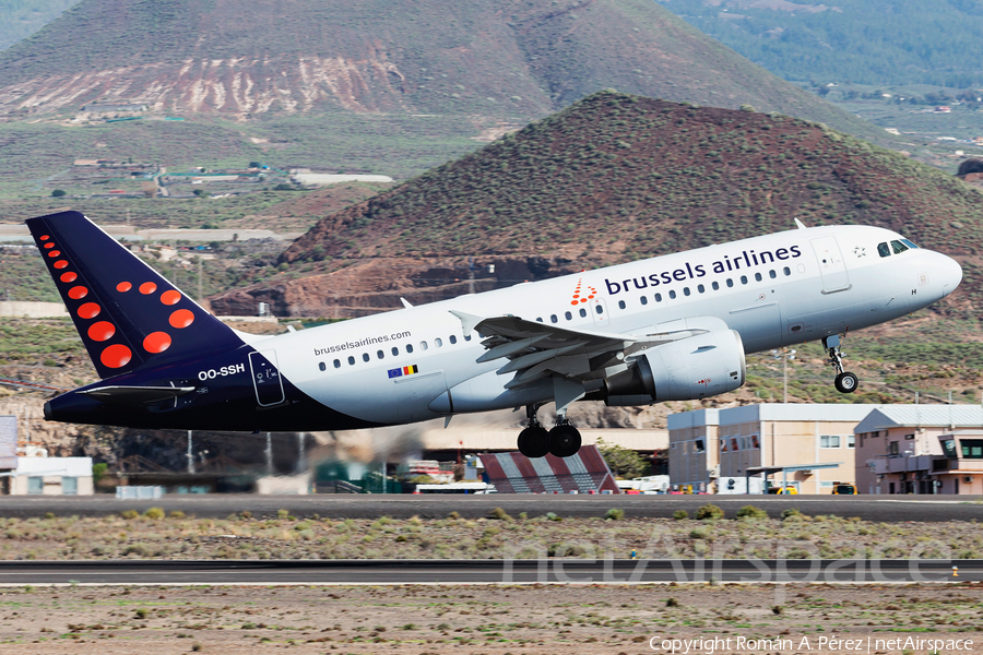 Brussels Airlines Airbus A319-112 (OO-SSH) | Photo 671484
