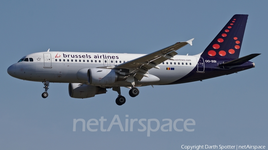 Brussels Airlines Airbus A319-112 (OO-SSI) | Photo 229998