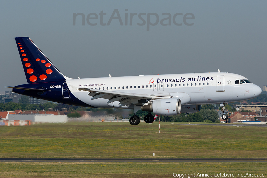 Brussels Airlines Airbus A319-112 (OO-SSI) | Photo 265413