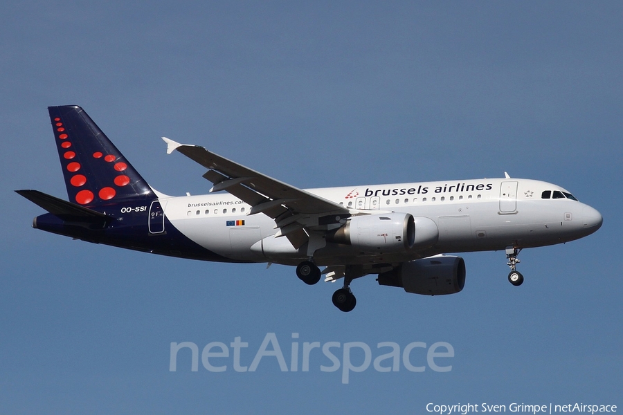 Brussels Airlines Airbus A319-112 (OO-SSI) | Photo 151953