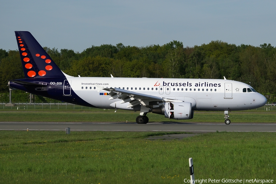 Brussels Airlines Airbus A319-112 (OO-SSI) | Photo 76275