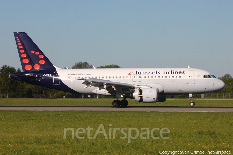 Brussels Airlines Airbus A319-112 (OO-SSI) | Photo 247529