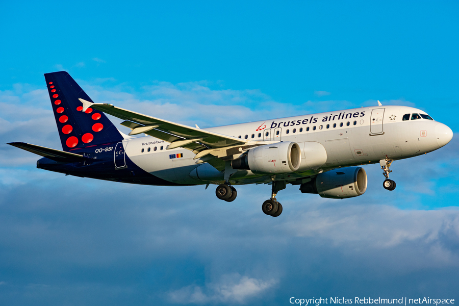 Brussels Airlines Airbus A319-112 (OO-SSI) | Photo 422298