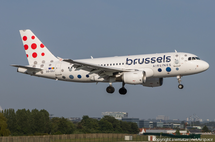 Brussels Airlines Airbus A319-111 (OO-SSJ) | Photo 573055