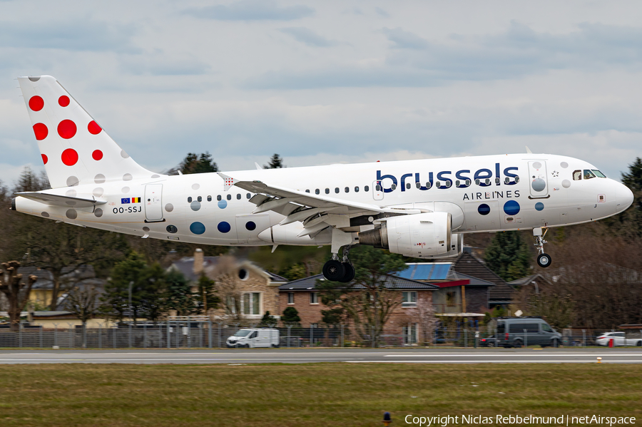Brussels Airlines Airbus A319-111 (OO-SSJ) | Photo 501618