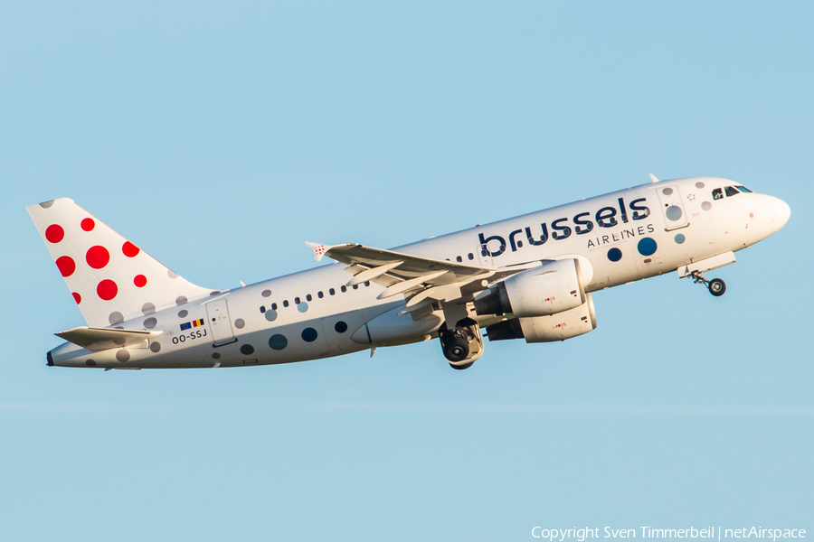 Brussels Airlines Airbus A319-111 (OO-SSJ) | Photo 507408