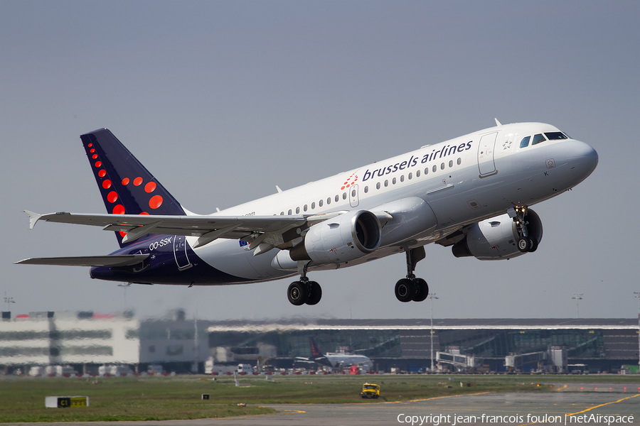Brussels Airlines Airbus A319-112 (OO-SSK) | Photo 249993