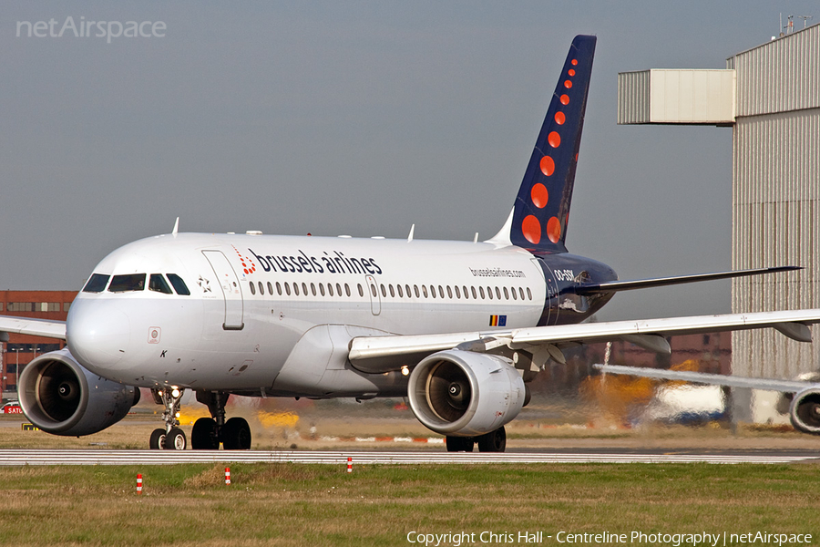 Brussels Airlines Airbus A319-112 (OO-SSK) | Photo 15172