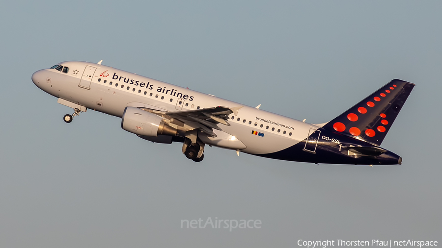 Brussels Airlines Airbus A319-111 (OO-SSL) | Photo 440231