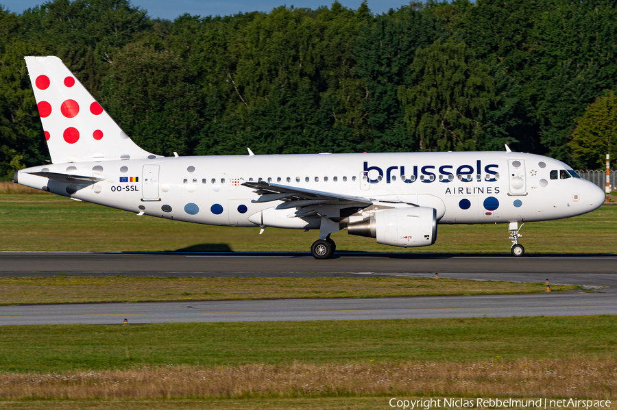 Brussels Airlines Airbus A319-111 (OO-SSL) | Photo 517049