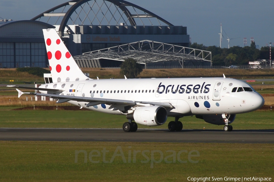 Brussels Airlines Airbus A319-111 (OO-SSL) | Photo 518503