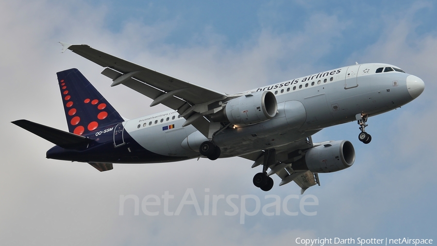 Brussels Airlines Airbus A319-112 (OO-SSM) | Photo 212276