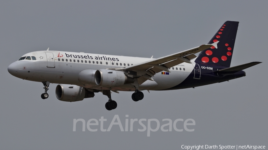 Brussels Airlines Airbus A319-112 (OO-SSM) | Photo 230000