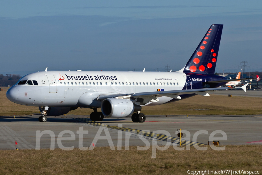 Brussels Airlines Airbus A319-112 (OO-SSM) | Photo 13310
