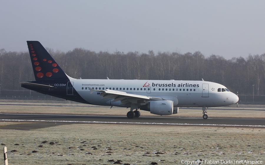 Brussels Airlines Airbus A319-112 (OO-SSM) | Photo 268437