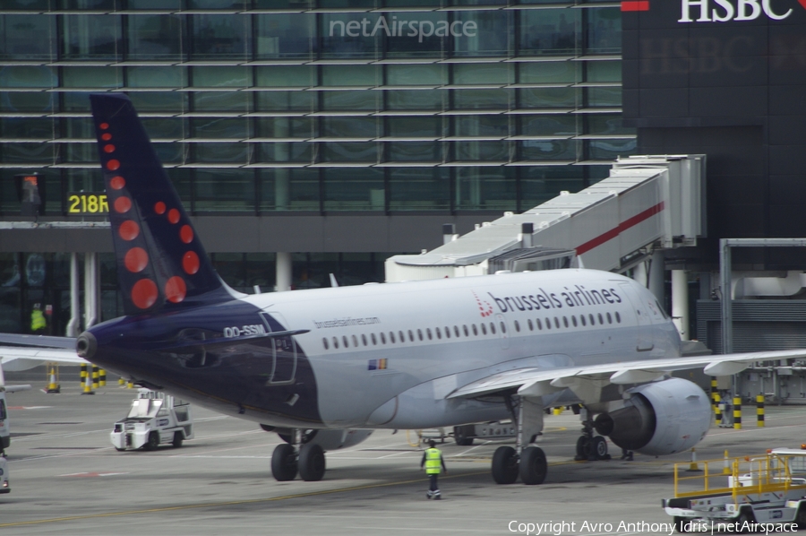 Brussels Airlines Airbus A319-112 (OO-SSM) | Photo 78786