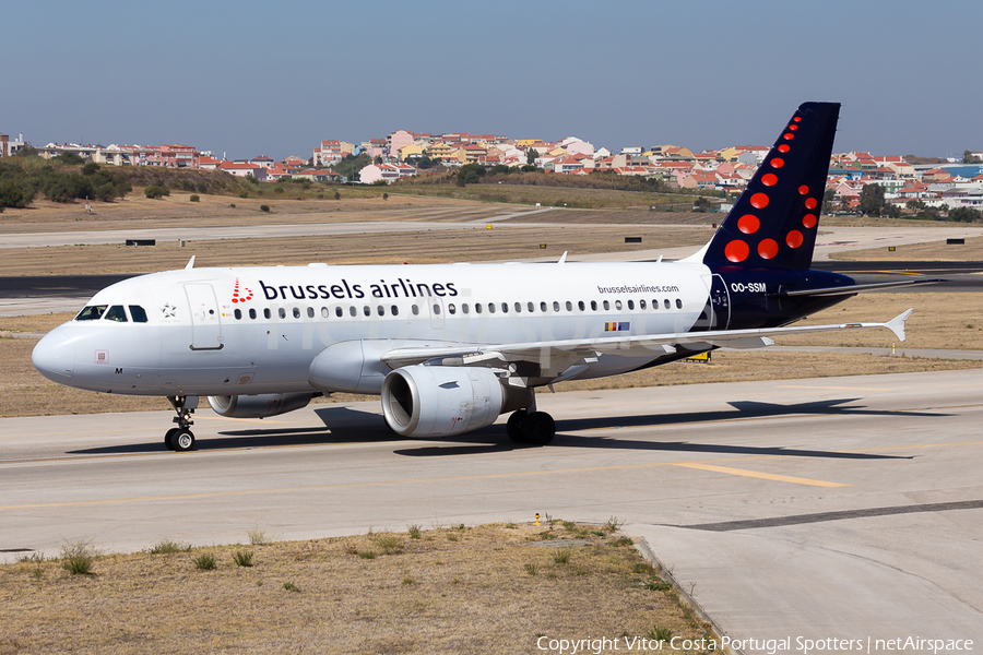 Brussels Airlines Airbus A319-112 (OO-SSM) | Photo 104389