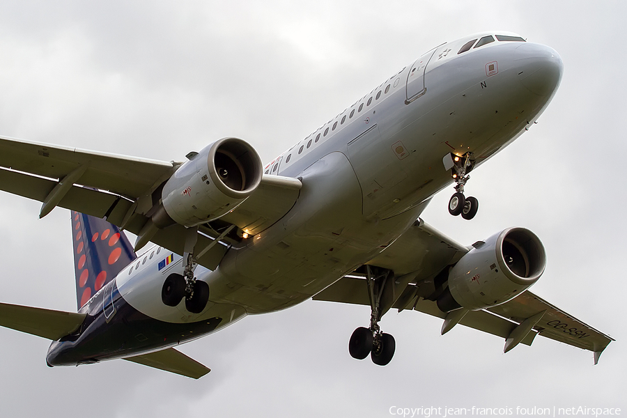 Brussels Airlines Airbus A319-112 (OO-SSN) | Photo 158044