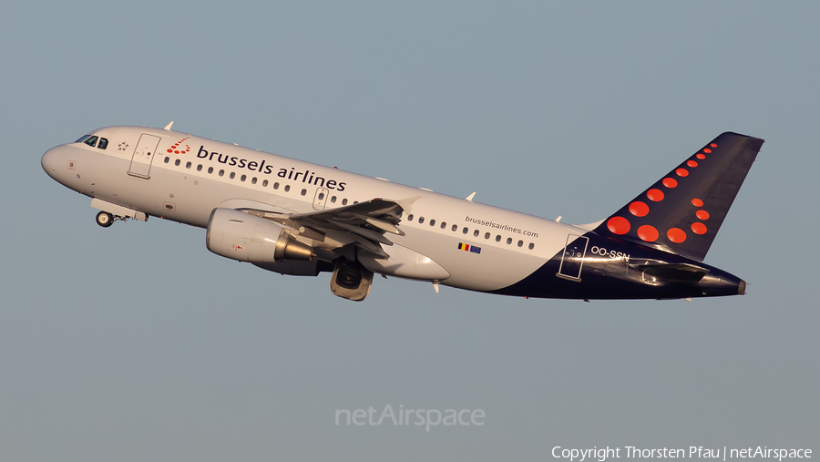 Brussels Airlines Airbus A319-112 (OO-SSN) | Photo 440232