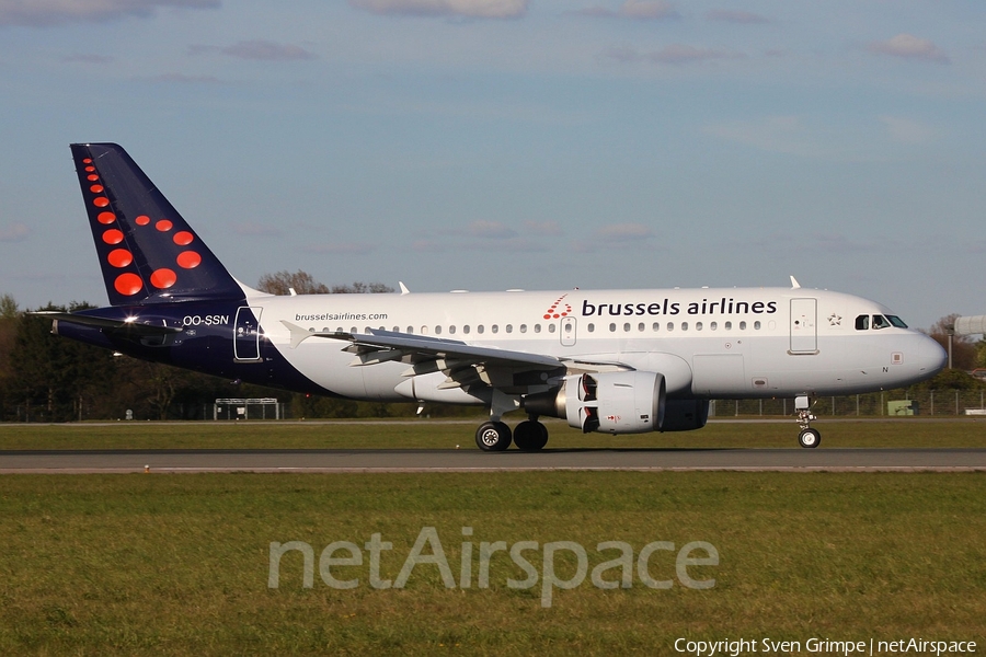 Brussels Airlines Airbus A319-112 (OO-SSN) | Photo 189218