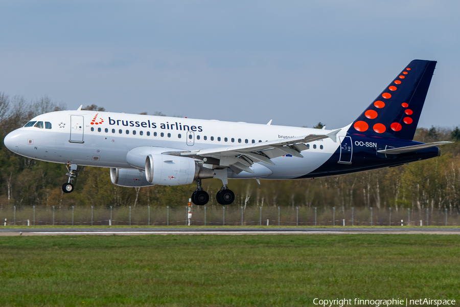 Brussels Airlines Airbus A319-112 (OO-SSN) | Photo 445307