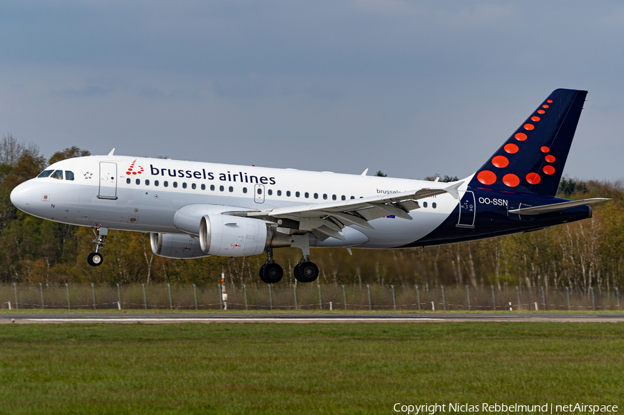 Brussels Airlines Airbus A319-112 (OO-SSN) | Photo 445335