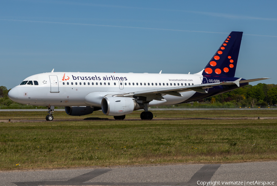 Brussels Airlines Airbus A319-112 (OO-SSN) | Photo 507515
