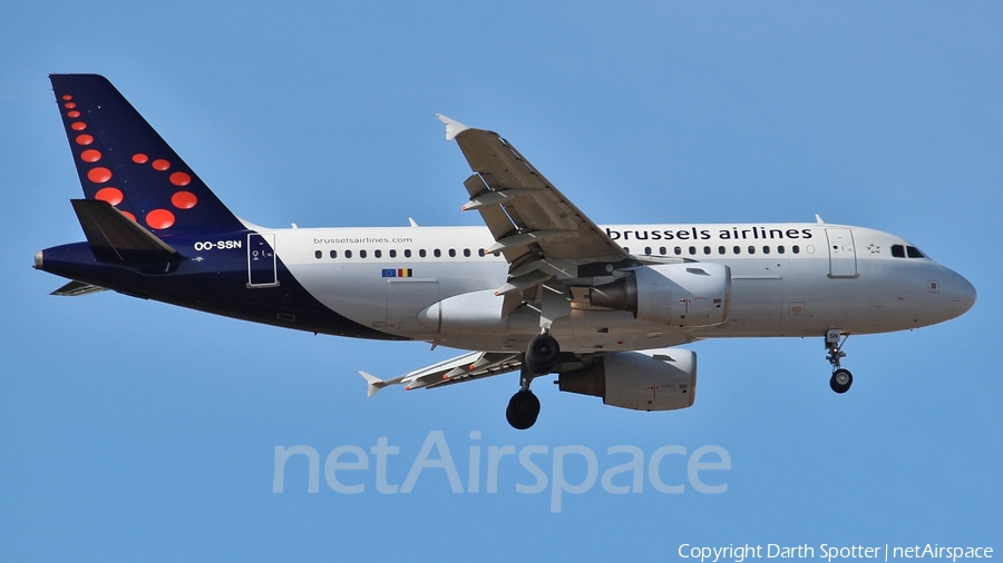 Brussels Airlines Airbus A319-112 (OO-SSN) | Photo 213310