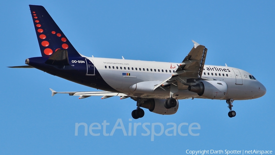 Brussels Airlines Airbus A319-112 (OO-SSN) | Photo 213311