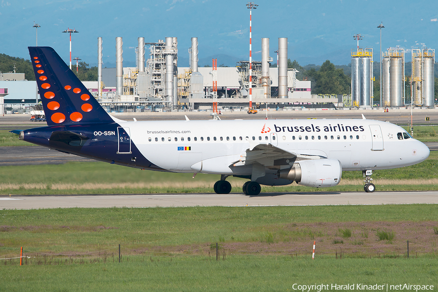 Brussels Airlines Airbus A319-112 (OO-SSN) | Photo 292957